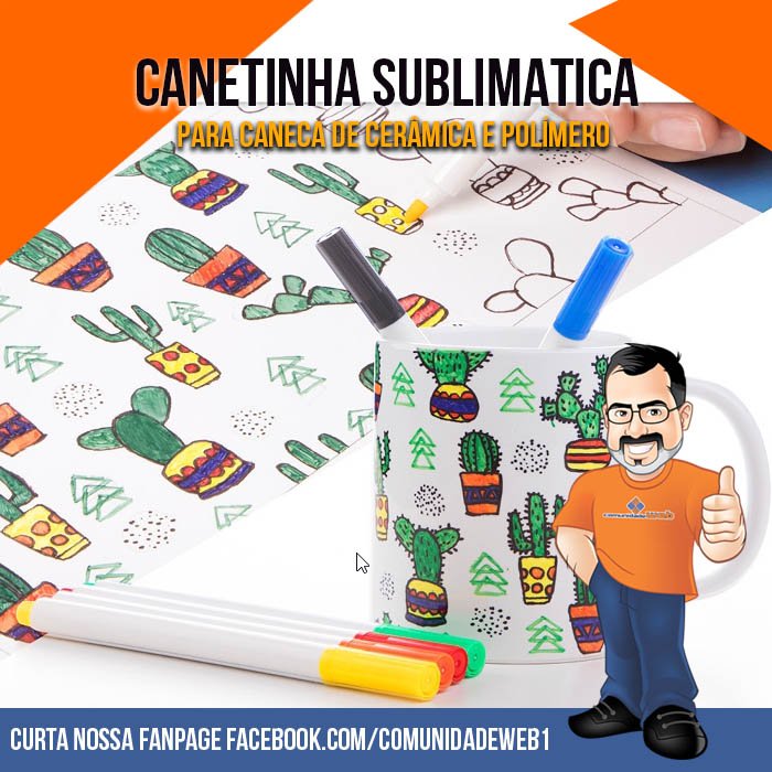 Comunidadeweb Loja De Sublima O Em Sorocaba Canetinha Para Caneca